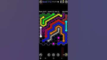 How To Solve Flow Free Hexes 11x11 Mania Level 112 Board Walk Through Solution Walkthrough