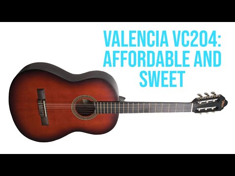 Valencia VC204 classical / Spanish guitar: affordable and sweet