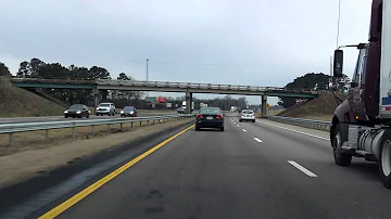 Interstate 95 - North Carolina (Exits 81 to 72) southbound