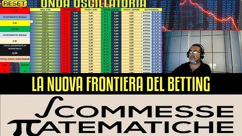 ONDA OSCILLATORIA - Vincita matematica con il pari e dispari investendo su entrambe le quote. Unico!