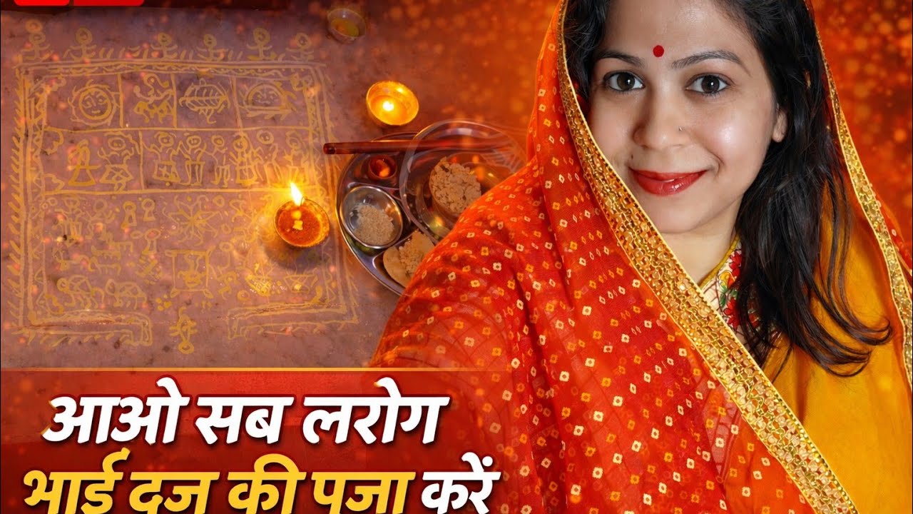 आप सब लोग भाई दूज की पूजा करें हैप्पी होली🙏