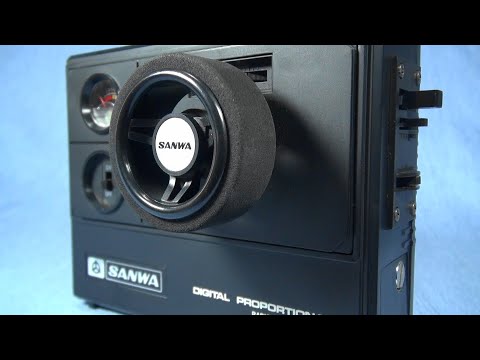 SANWA 『2F-21H』 サンワ 初期のホイラープロポ - YouTube