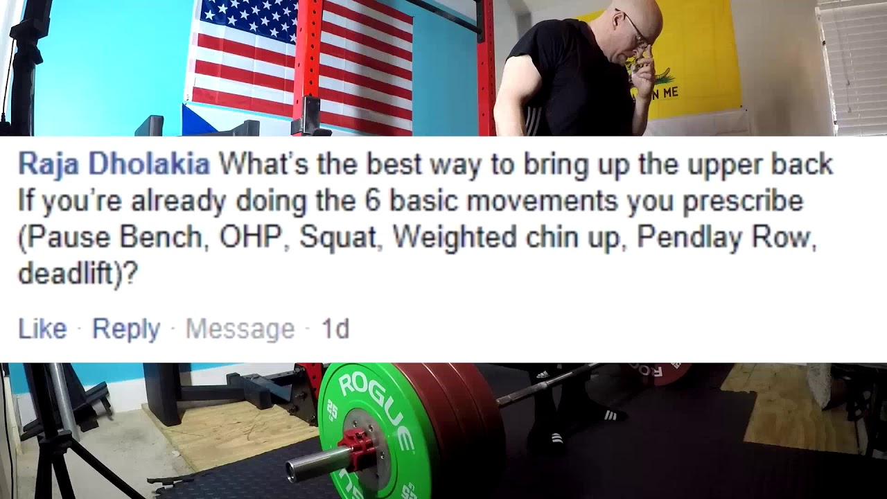 athletenschmiede Jason Blaha Q&As September 9th, 2018 Part 2