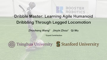 Dribble Master: Learning Agile Humanoid Dribbling Through Legged Locomotion