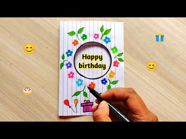 Happy Birthday Abstract Doodle Card | Zazzle | Birthday doodle, Watercolor birthday  cards, Happy birthday calligraphy