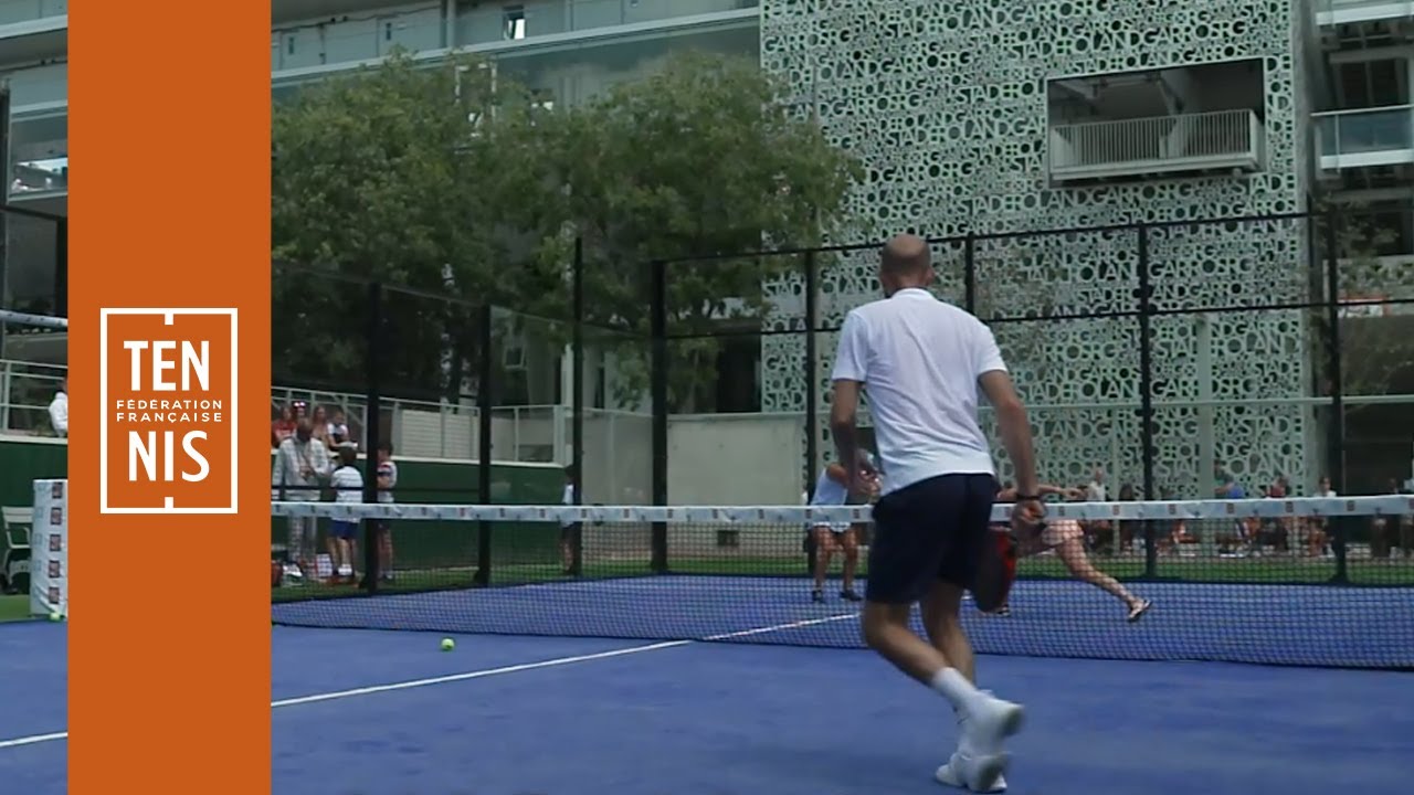 Un jour, un engagement : le développement du padel avec Arnaud Di Pasquale -Roland-Garros 2022 | FFT