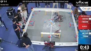 New Jersey Regionals : Default Division - QF #1-1 - 4610Z & 7405M vs 4610P & 750W - Auton + Driver
