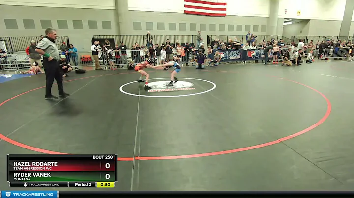 63 Lbs Cons. Semi - Hazel Rodarte, Team Aggression...