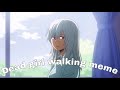 Dead girl walking meme||original?||ft. Mha (main)parents