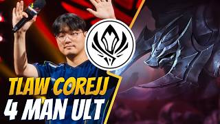 TLAW Corejj Huge 4 man knock up with Alistar vs T1 | League of Legends - MSI 2026 Play In Knockouts