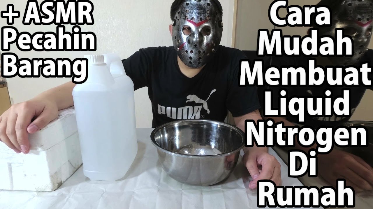 Cara Membuat E Liquid Sendiri Cara Membuat Liquid Nitrogen Sendiri Di Rumah - YouTube