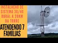 Projeto Internet 3G/4G Rural a 20KM Da Torre.