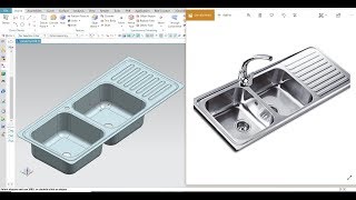 NX 12 Tutorial #5 | 3D Design Sheet metal die