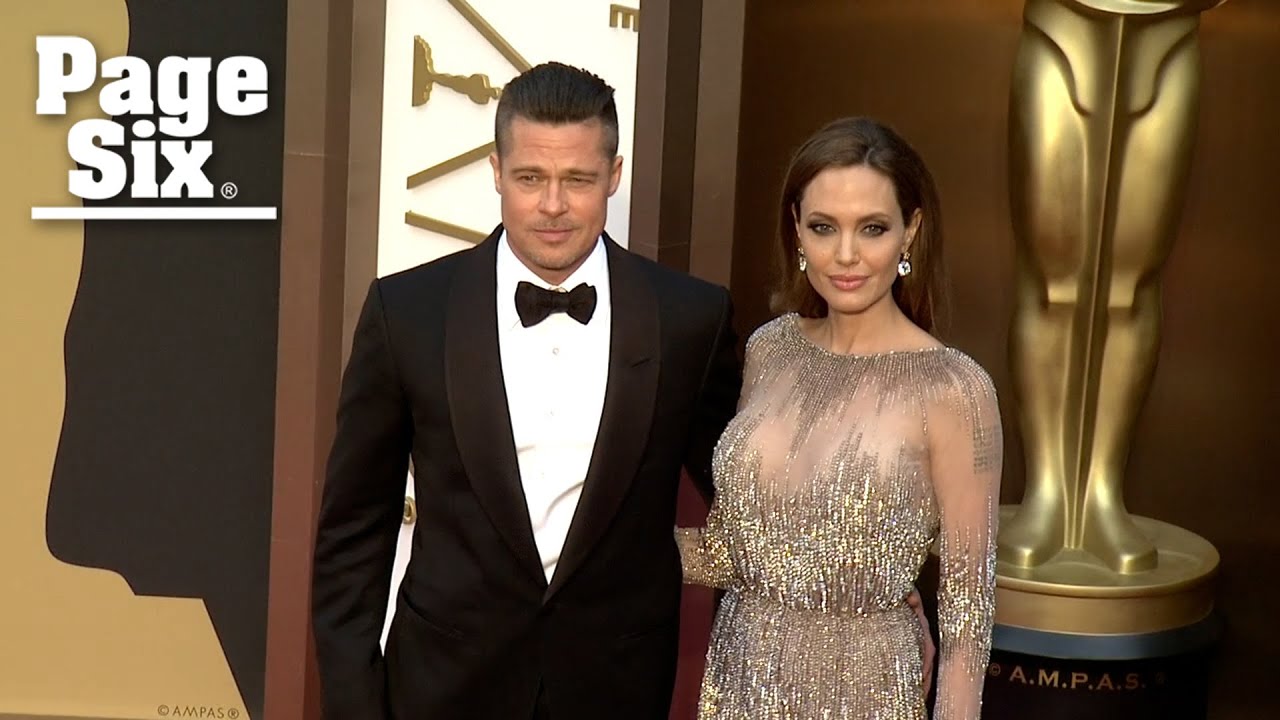 Brad Pitt choked and hit his children, Angelina Jolie says in a court ...