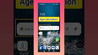 Age calculator.#shorts #calculator