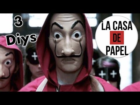 DIYs "La Casa de Papel" ❌ Ideias Fáceis | Gabi Portilho
