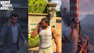 Jimmy's Phone Calls after Endings A \u0026 B [GTA 5]