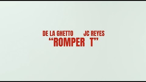 DE LA GHETTO (GZ) X JC REYES - RMPR T