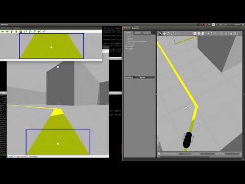 Line following Robot - Gazebo Simulation