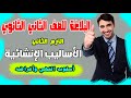 شرح البلاغة للصف الثاني الثانوي الترم الثاني الأساليب الإنشائية أسلوب النهي وأغراضه