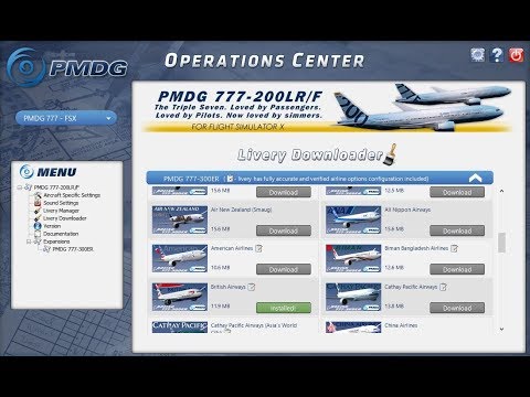 pmdg 777 operations center download