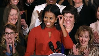 Michelle Obama's final speech as First Lady