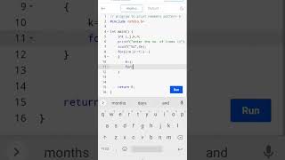 How to solve Number Pattern Program Master Number Pattern Program in 30 Seconds! | Easy Solution #yt
