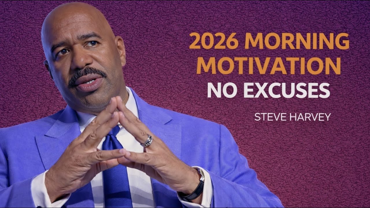 2026 Morning Motivation — Listen Every Day Until You Stop Making Excuses | Steve Harvey