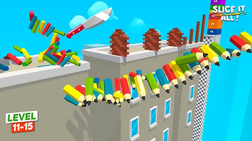 Slice It All (Level 11-15) Android Gameplay