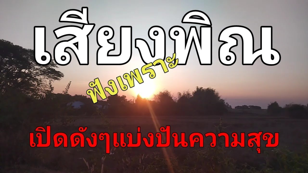 เสียงพิณฟังเพราะเปิดดังๆแบ่งปันความสุขความม่วน