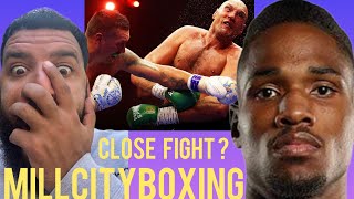 Kyrone Davis Reveals Usyk Beating Fury was a Close Fight is could of went either way it's a Classic