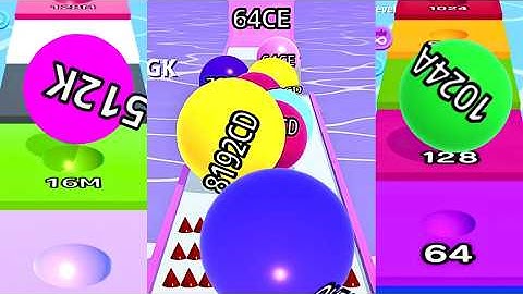 Ball Run 2048 💥 vs Infinity Mode ♾️ vs Ball Run Infinity 🔥 | Ultimate 2048 Merge King Combo 👑