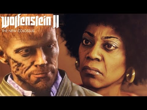 Видео: БЕСЯЧАЯ БАБА ► Wolfenstein II: The New Colossus #3