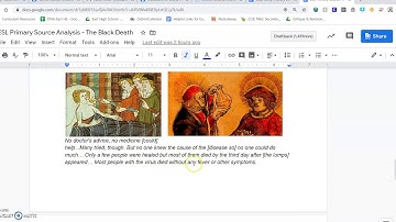Black Death Primary Source Read Aloud - ESL