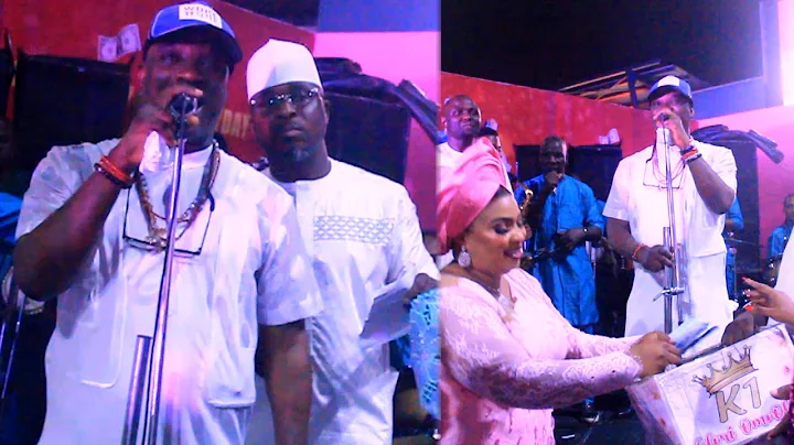 K1 MAKE LAIDE BAKARE OVER SPEND WHILE PRAISING HER ON STAGE AT ENIOLA AJAO MOVIE PREMIER