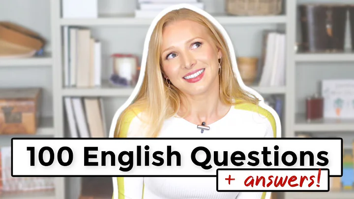 100 Common English Questions and Answers | How to Ask and Answer Questions in English