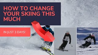 Dynamic Carving in 3 days | How To Ski Progression For Carving