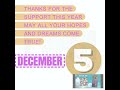 Thanks For The Support This Year May All Your Hopes And Dreams Come True Thanks For The Support This Year May All Your Hopes And Dreams Come True
