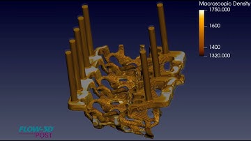FLOW-3D CAST Potential: Sand core blowing simulation