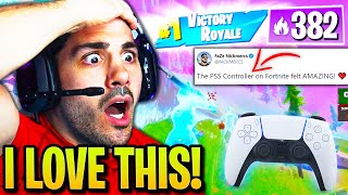 Nickmercs LOVES Fortnite AGAIN after FIRST GAME with PS5 Controller!