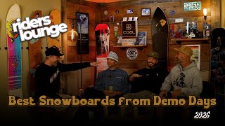 The Top Snowboards From The 2026 Demo