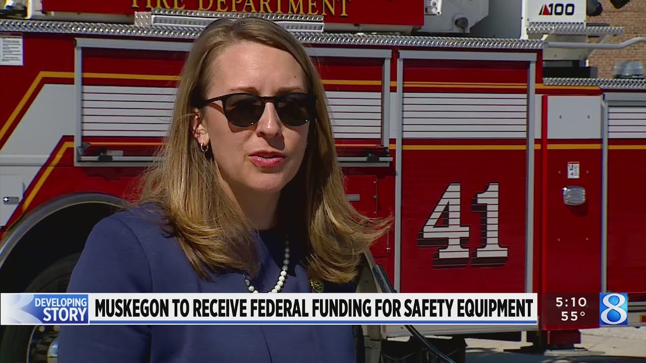 380K federal grant helps Muskegon buy safety barriers YouTube