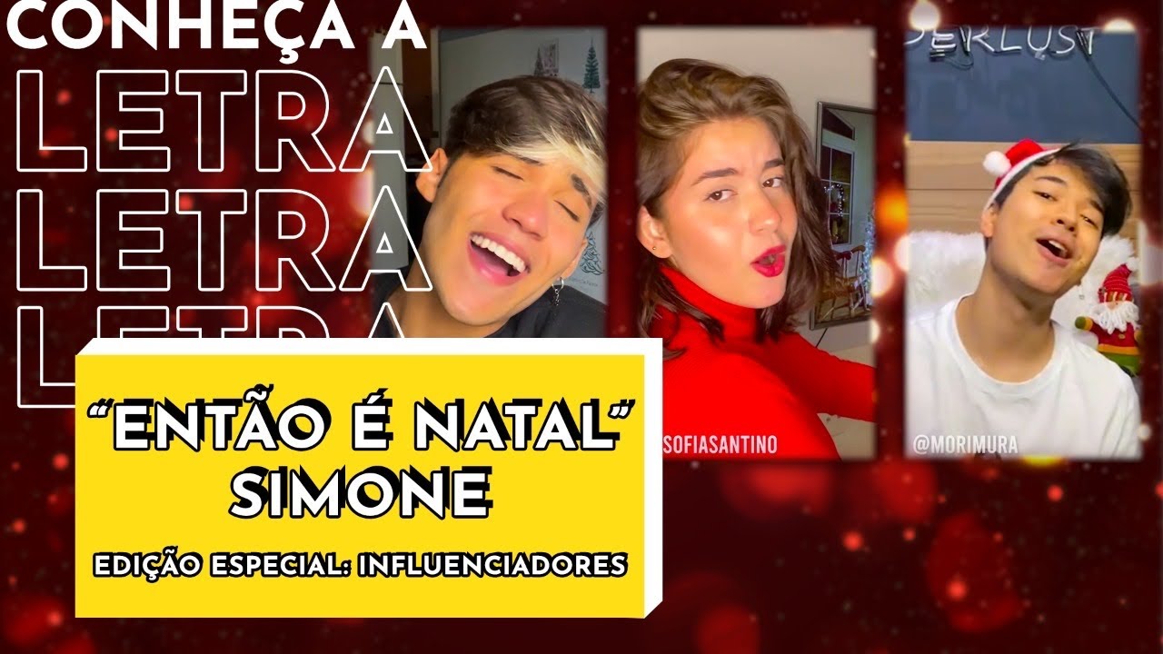 Então é Natal - Simone | Lyric Video (Edição Especial) - YouTube