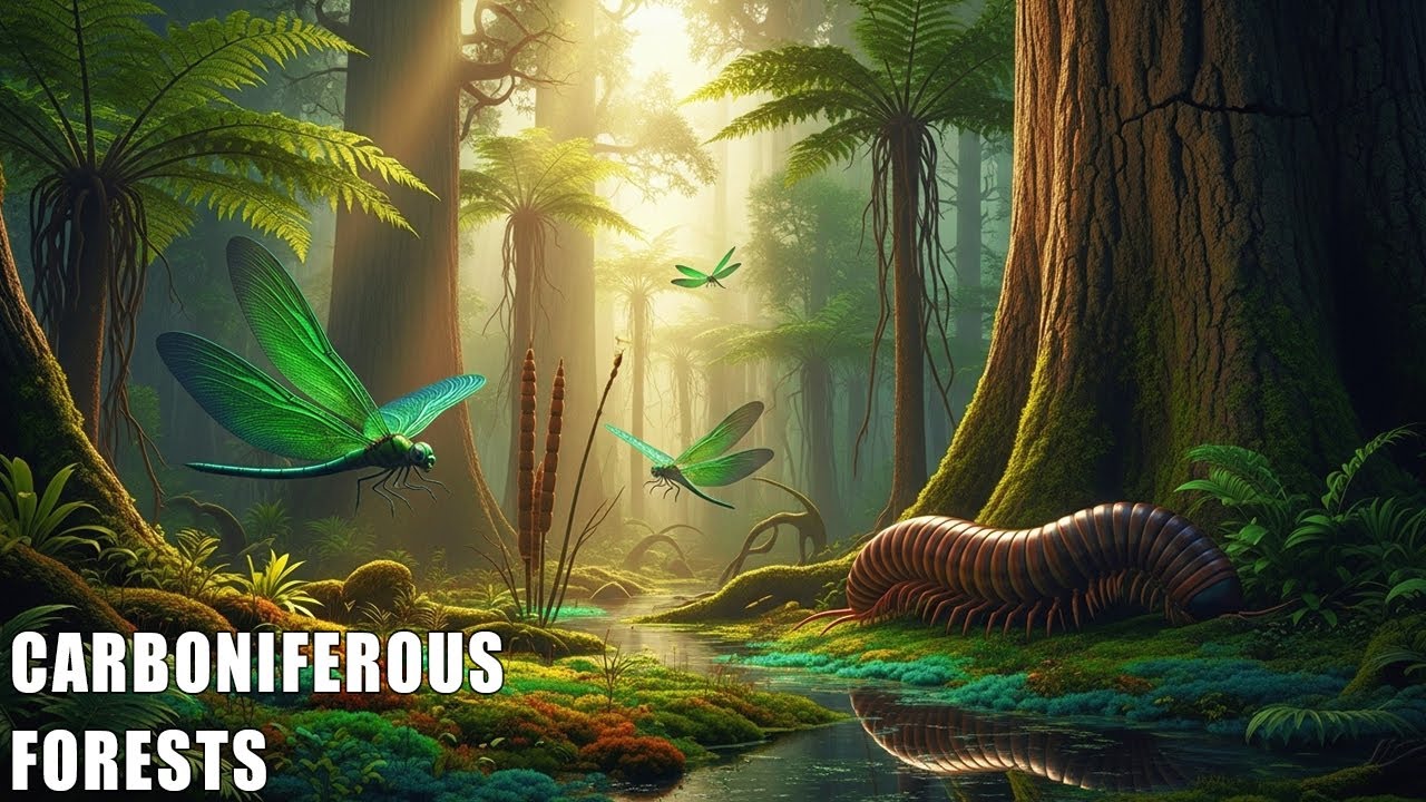 The Carboniferous Forests: The First Insects and Giant Swamps | Documentary for Sleep