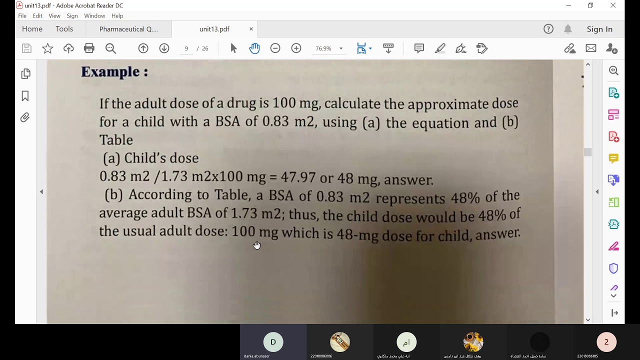unit 13 part 3 صيدلانيات 1 عملي - YouTube