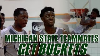 Michigan State players Cassius Winston & Gabe Brown Combine for 67 POINTS at MoneyBall Pro Am!!