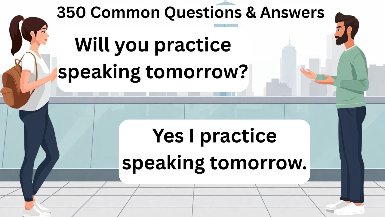 350 Common Questions & Answers | English Speaking Practice for ...