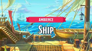 Ship | D&D/TTRPG Ambience | 1 Hour