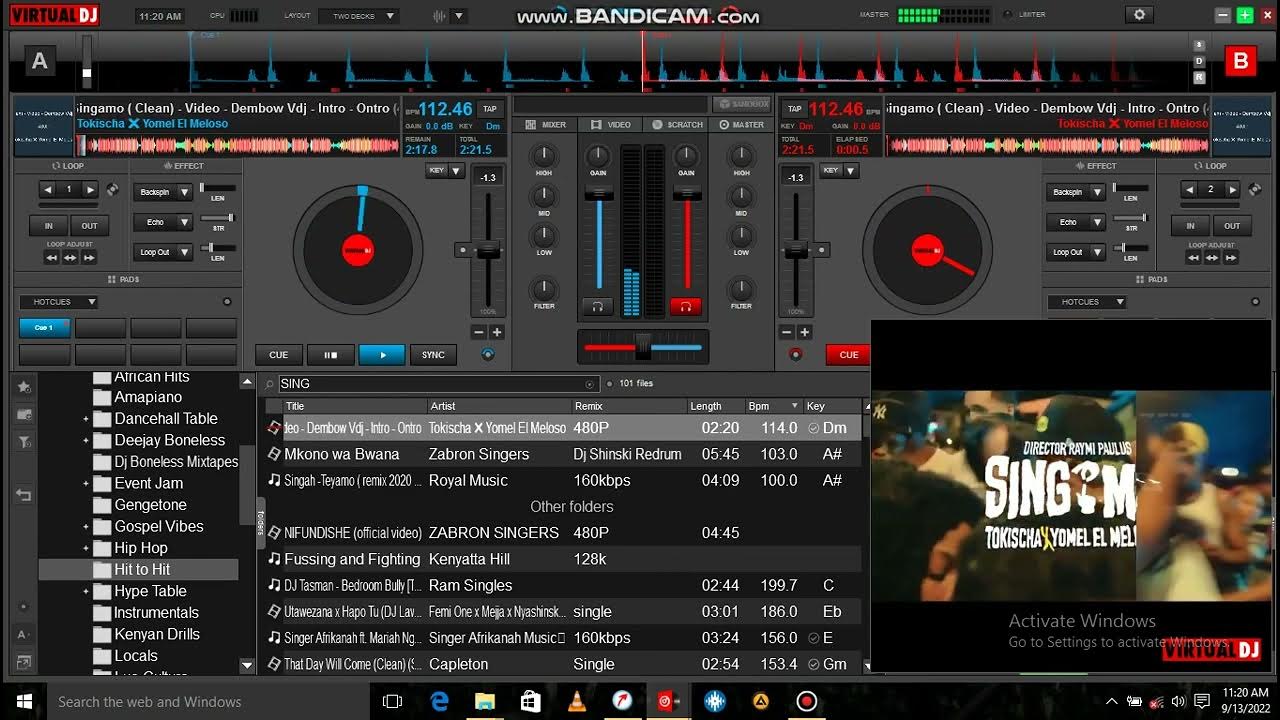 Best scratch on virtual dj 8 2021 djboneless254, the people's