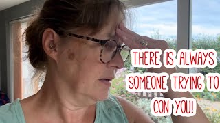 There Is Always Someone Trying To Con You! #gentlevlog #reallife #vintageseller #resellerlife